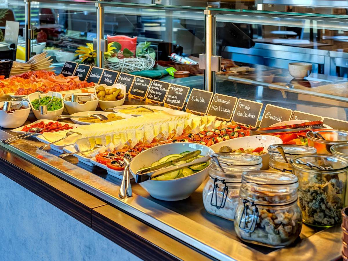 Frühstücksbuffet im Hotel am Kurpark Zinnowitz