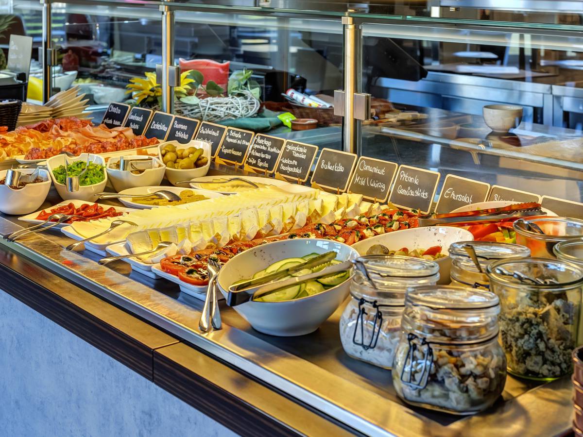Frühstücksbuffet im Hotel am Kurpark Zinnowitz